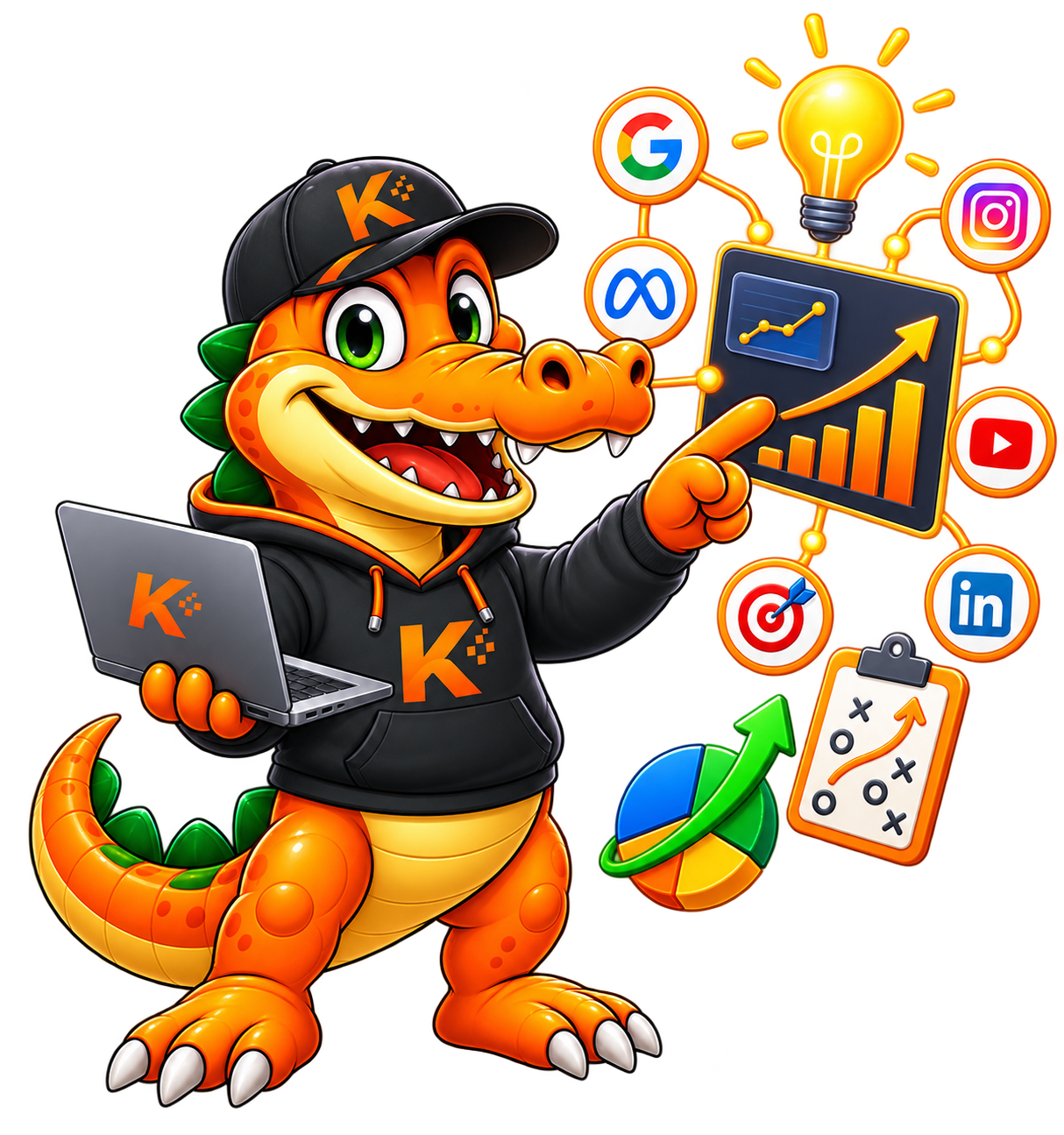 Digital Marketing Consulting illustration