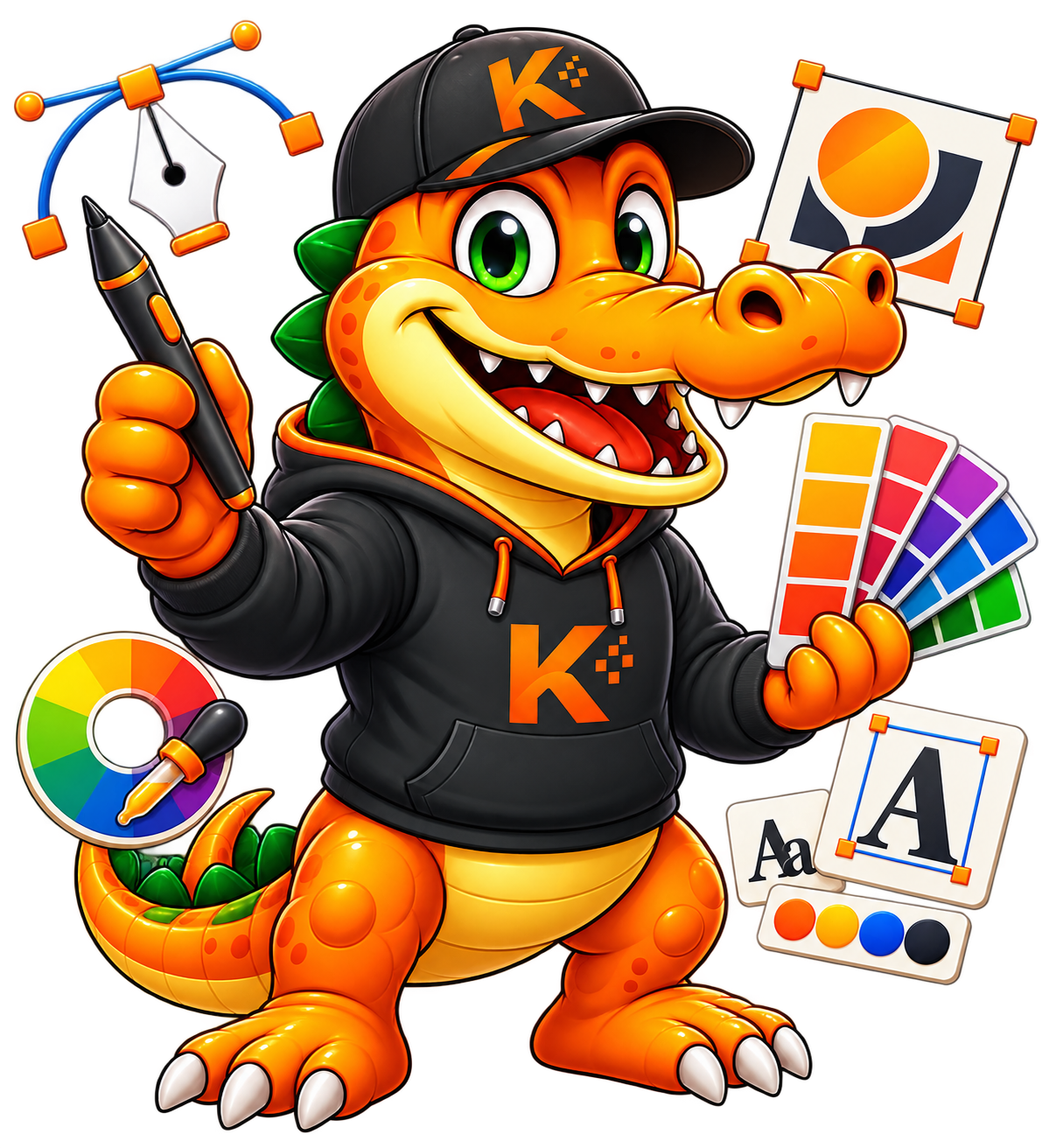 Graphic Design & Branding illustration