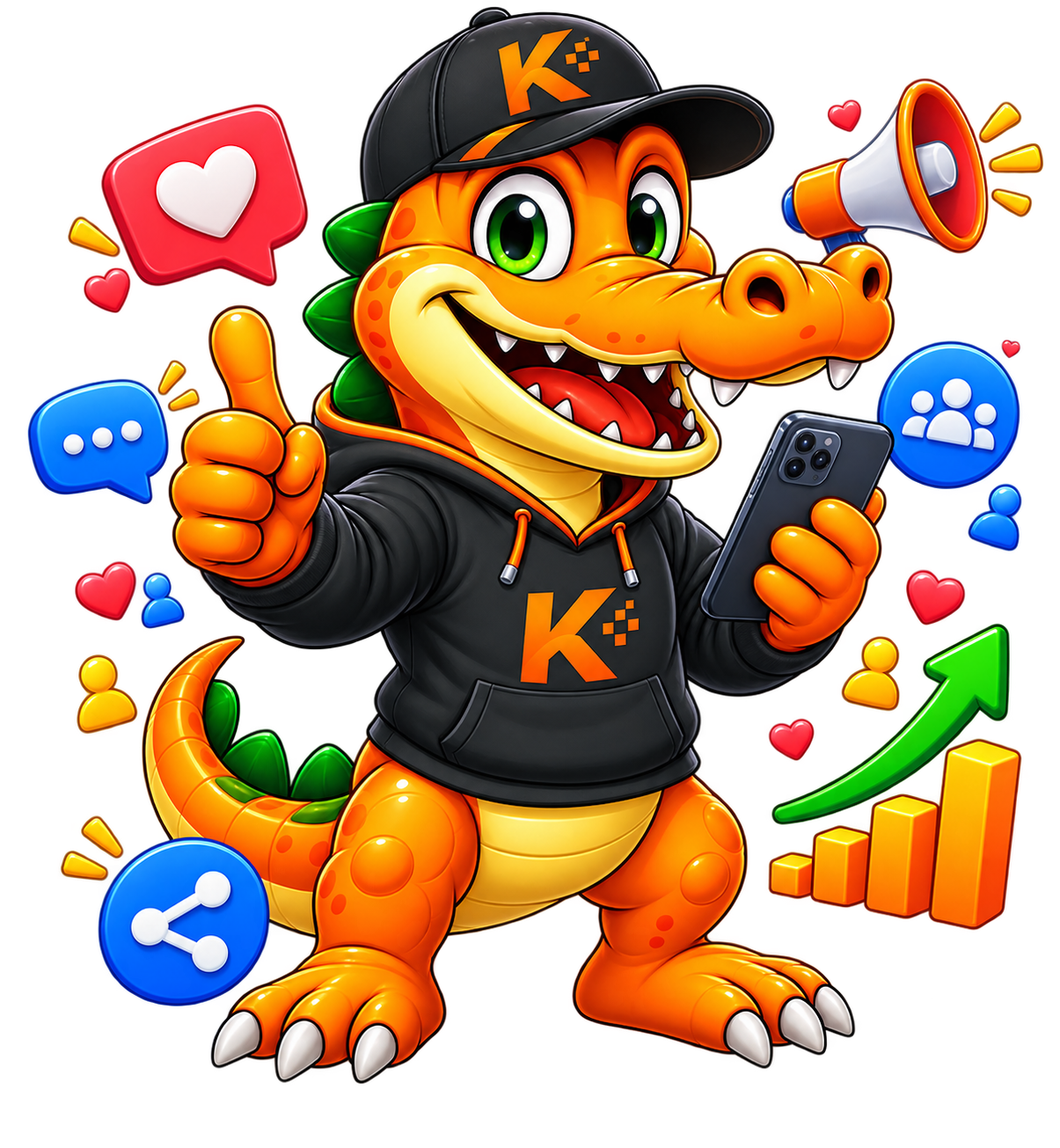 Social Media Marketing illustration