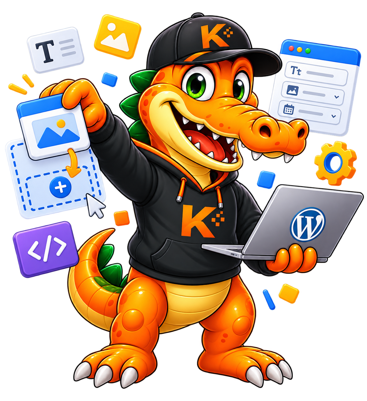 WordPress Development illustration