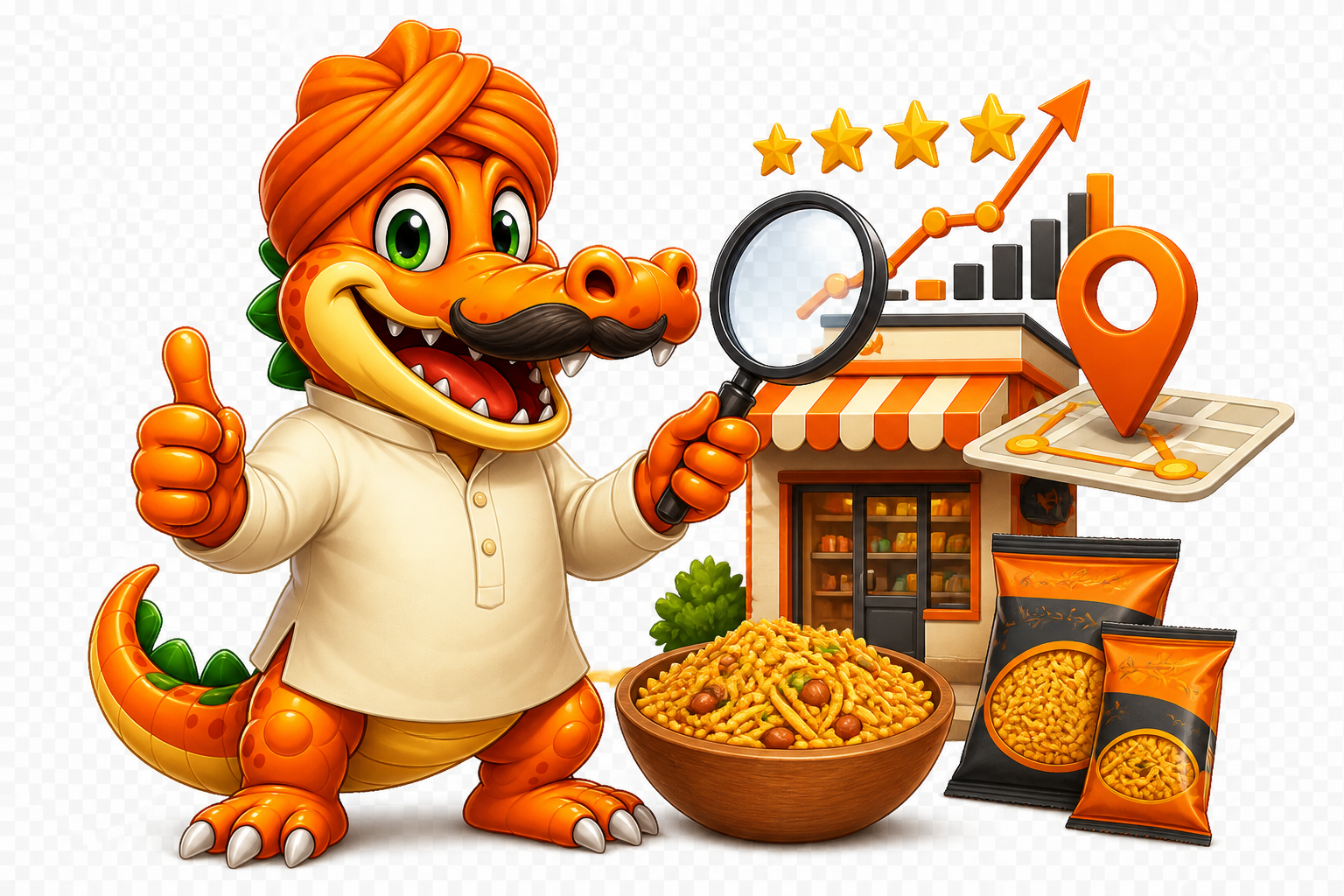 Triveni Namkeen — Google SEO Growth artwork